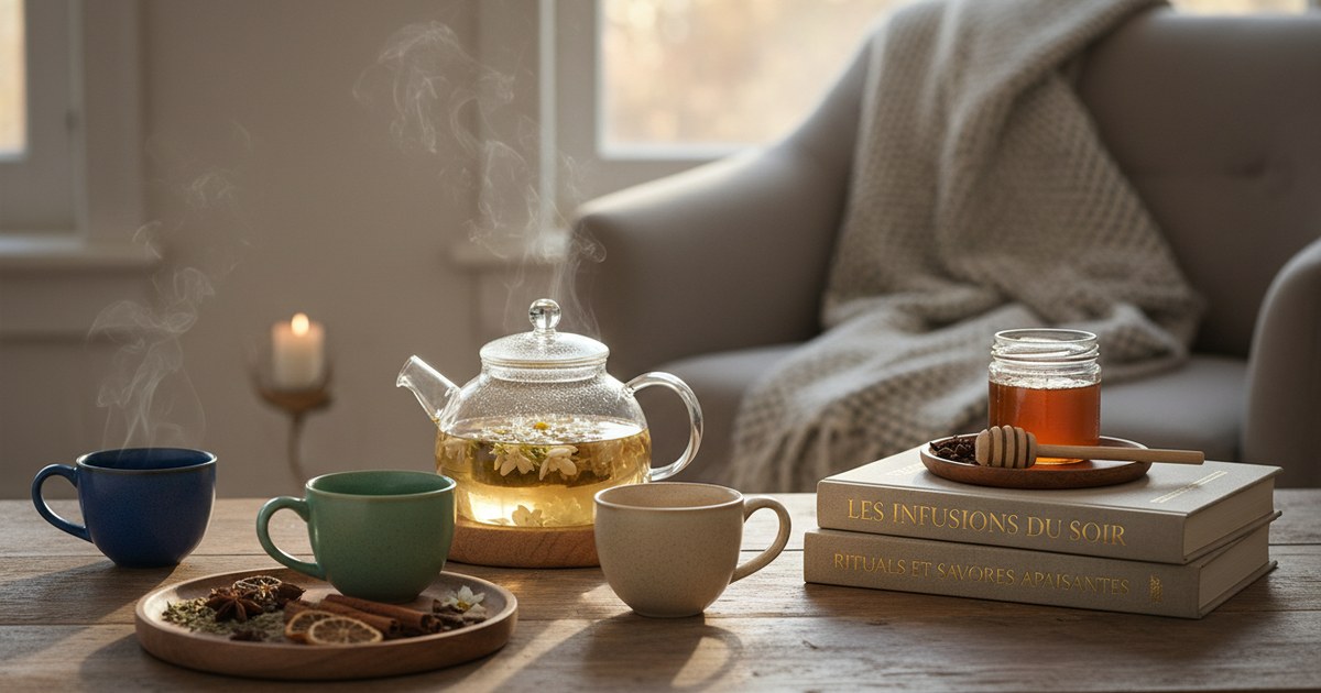 Les infusions du soir : rituels et saveurs apaisantes