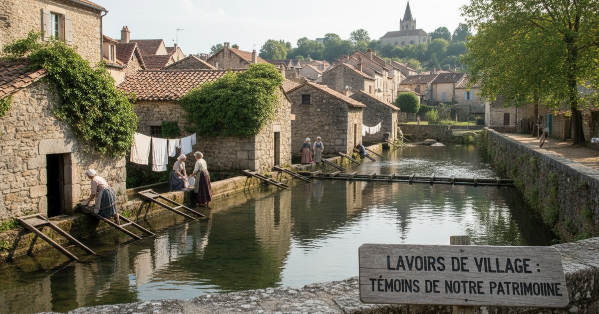 Les lavoirs de village : témoins de notre patrimoine
