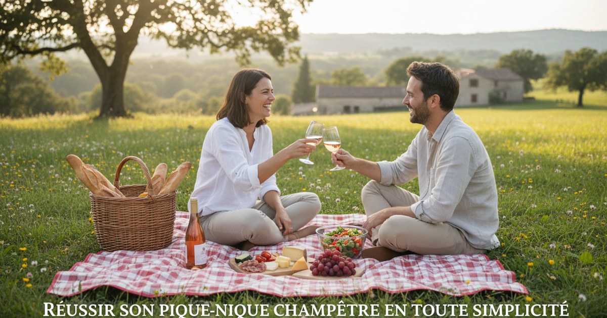 Réussir son pique-nique champêtre en toute simplicité
